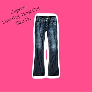 Express Low Rise Stella Boot Cut 2L